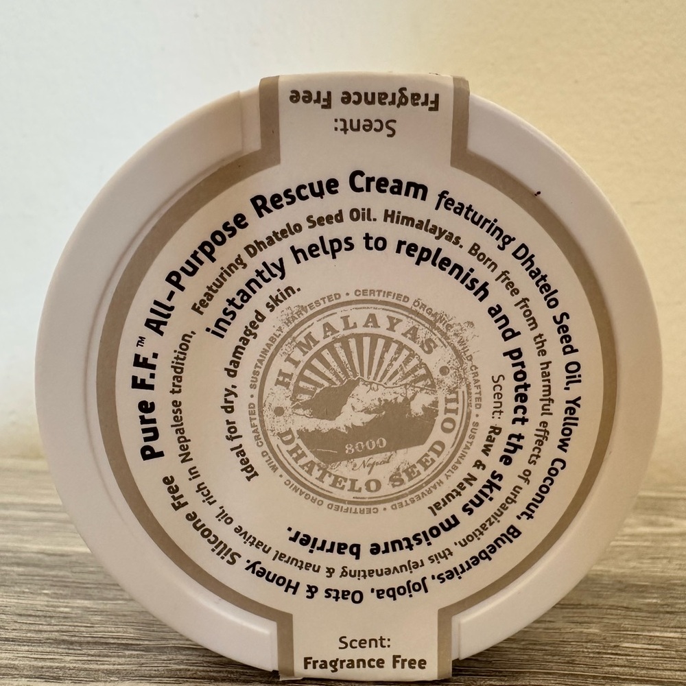 Pure FF All-Purpose Rescue Cream - White